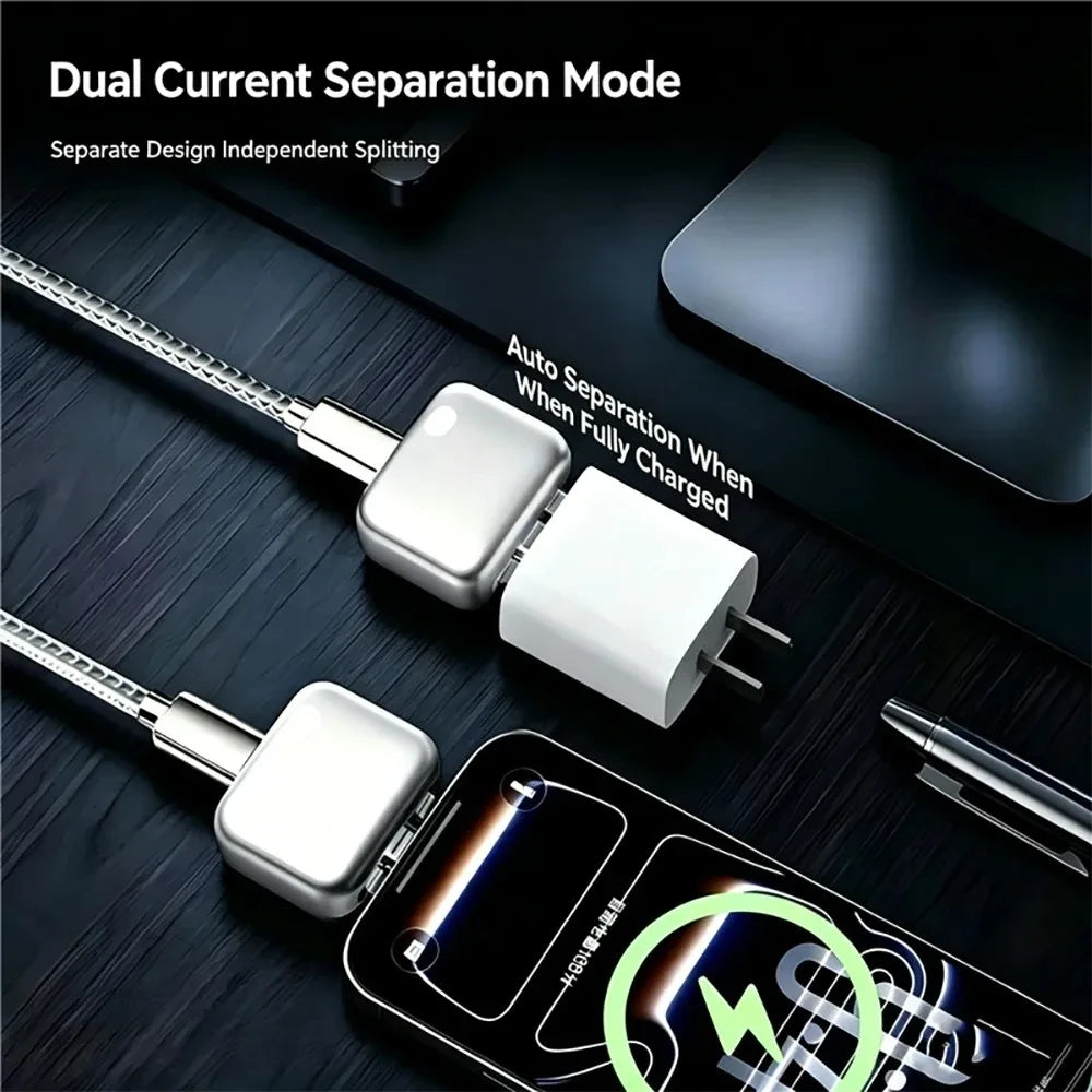 Adaptador Inteligente Tipo C con Apagado Automatico