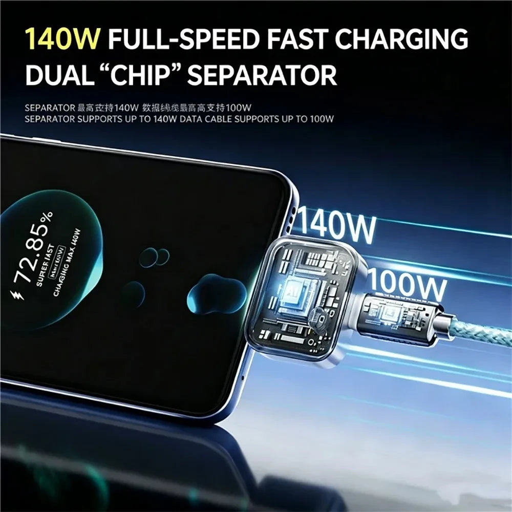 Adaptador Inteligente Tipo C con Apagado Automatico