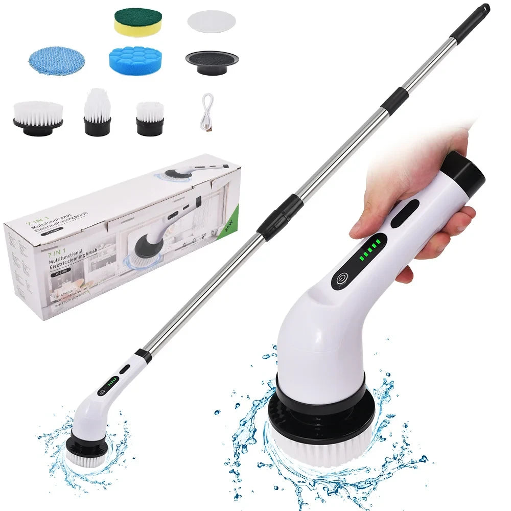 MaxiClean Pro™ – Cepillo Eléctrico Multiusos