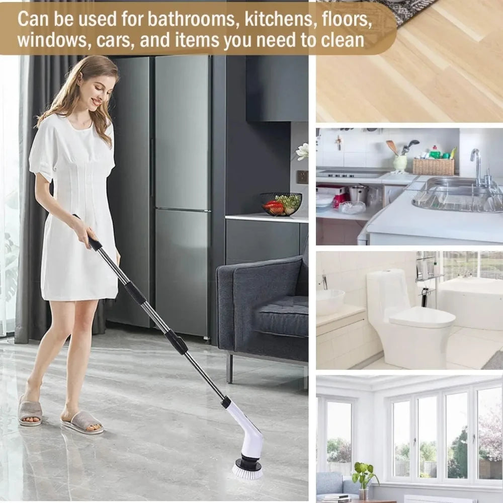 MaxiClean Pro™ – Cepillo Eléctrico Multiusos