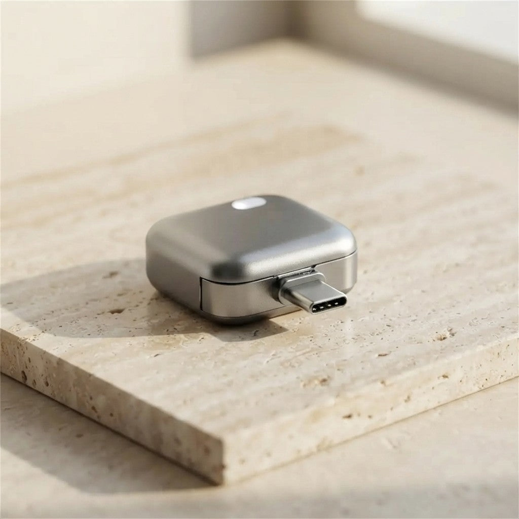 Adaptador Inteligente Tipo C con Apagado Automatico